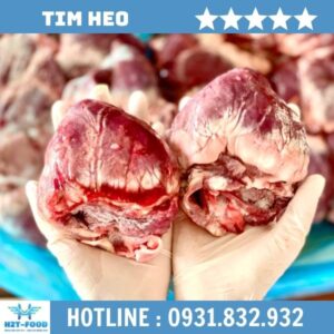 Tim heo nhập khẩu - Thực Phẩm Đông Lạnh H2T - Công Ty TNHH H2T Food